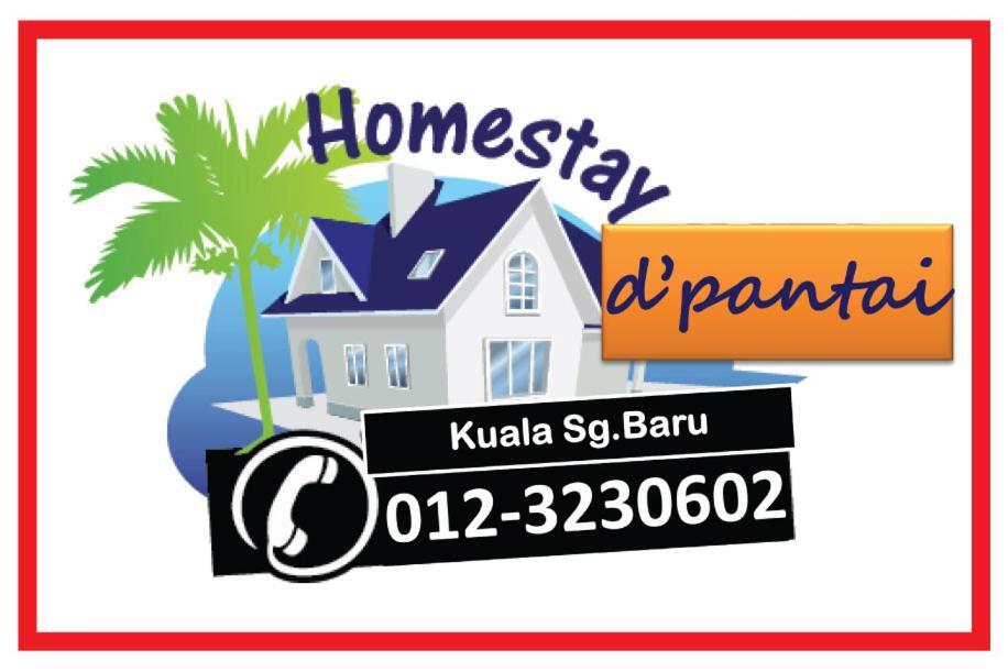 D'Pantai Homestay Kuala Sg. Baru Melaka Zewnętrze zdjęcie